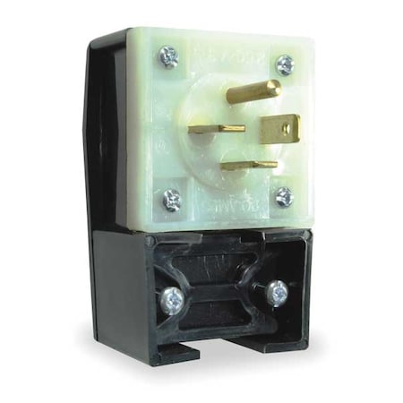 Straight Blade Plug, 15-20P, 20 A, 250V AC, 3 Pole, Screw Terminals, Grounded MPN:HBL8421C