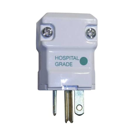 Straight Blade Plug, 6-20P, 20 A, 250V, 2 Pole, Screw Terminals, Grounded MPN:HBL8464V