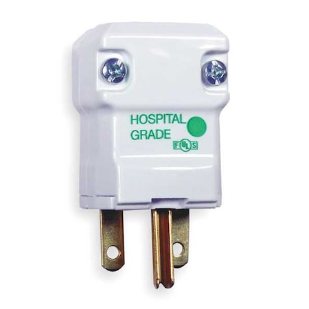 Straight Blade Plug, 6-15P, 15 A, 250V, 2 Pole, Screw Terminals, Grounded MPN:HBL8666V