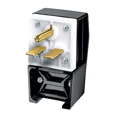 Straight Blade Plug, 6-30P, 30 A, 250V AC, 2 Pole, Screw Terminals, Grounded MPN:HBL9331