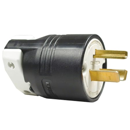 Straight Blade Plug, 10-30P, 30 A, 125/250V AC, 3 Pole, Screw Terminals, Non-Grounded MPN:HBL9337C