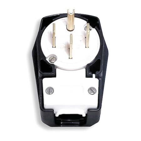 Straight Blade Plug, 14-50P, 50 A, 125/250V AC, 3 Pole, Screw Terminals, Grounded MPN:HBL9452C