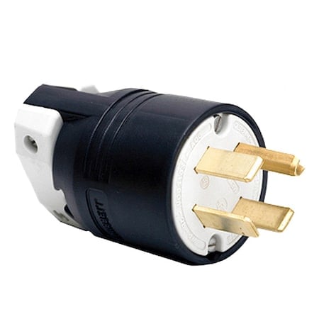Straight Blade Plug, 14-60P, 60 A, 125/250V AC, 3 Pole, Screw Terminals, Grounded MPN:HBL9461C
