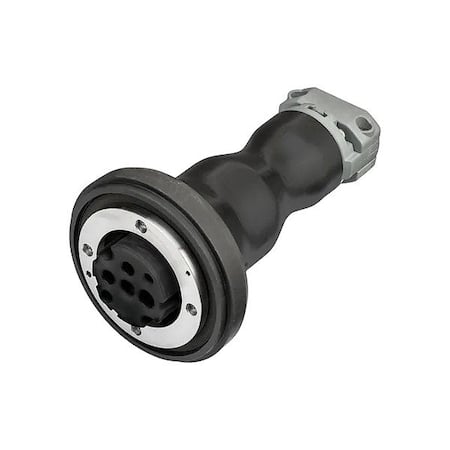 Pin & Sleeve Connector, 60 A, 125/347V AC, Single Phase, 2 Pole, IEC Grounding, NEMA 4X MPN:HBLBA3FN