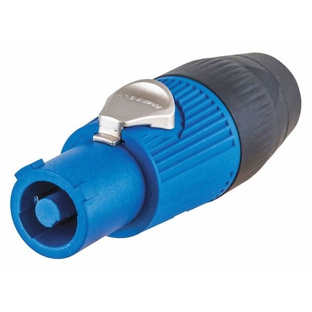 Locking Connector, 25 A, Single Phase, Screw Terminals, Blue MPN:HBLCPIBL