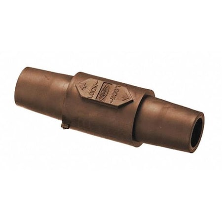 Double Connector, 300/400AC/DC, Brn MPN:HBLDFBN