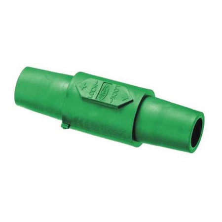 Double Connector, Grn, Female-Female, Taper MPN:HBLDFGN