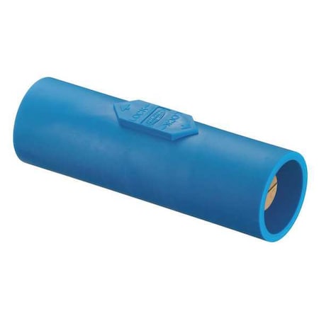 Double Connector, 600VAC/250VDC, Blue MPN:HBLDMBL