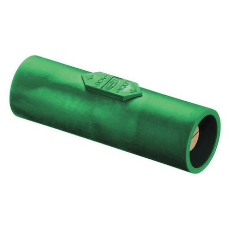 Double Connector, 600VAC/250VDC, Green MPN:HBLDMGN