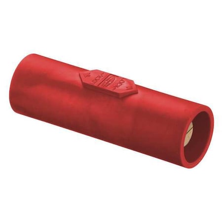 Double Connector, 600VAC/250VDC, Red MPN:HBLDMR