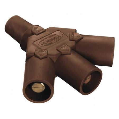 Connector, 3R, 4X, 12, 600VAC/250VDCBrown MPN:HBLF3MBN
