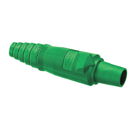 Single Pole Connector, Female, Green MPN:HBLFBGN