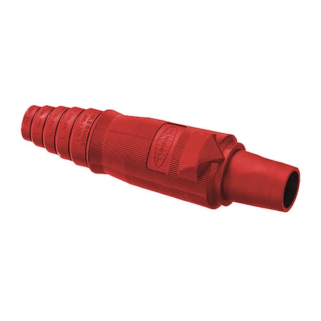 Single Pole Connector, Female, Red MPN:HBLFBR