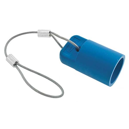 Cap, Blue, 300/400A Female Single Pole MPN:HBLFCAPBL