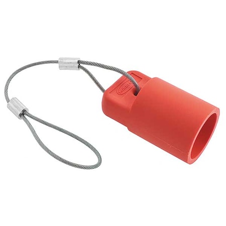 Cap, Red, 300/400A Female Single Pole MPN:HBLFCAPR