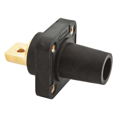 Receptacle, Black, Female, Double Set Screw MPN:HBLFRBBK