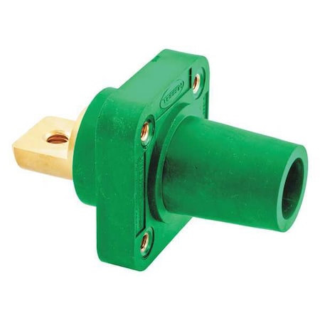 Receptacle, Grn, Female, Taper, Double Set MPN:HBLFRBGN