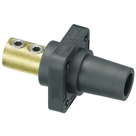 Recpt, Blk, Female, Double Set Screw, 400 A MPN:HBLFRBK
