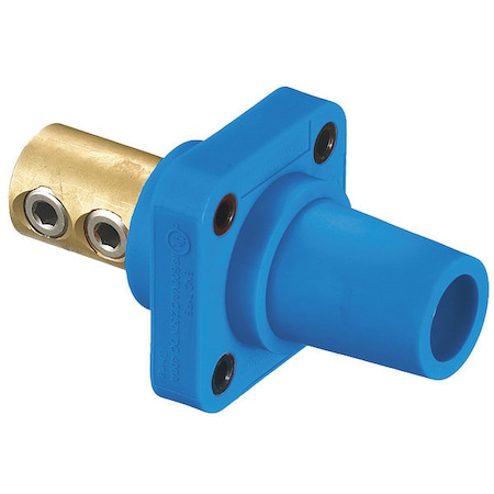 Receptacle, Female, Blu, 4-4/0, 400AC/DC MPN:HBLFRBL