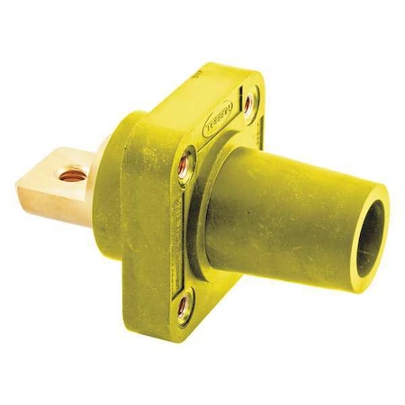 Receptacle, Female, Ylw, Taper, Double Set MPN:HBLFRBY