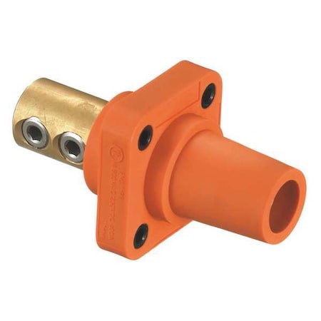 Receptacle, Orng, Female, 4-4/0, Taper Nose MPN:HBLFRO