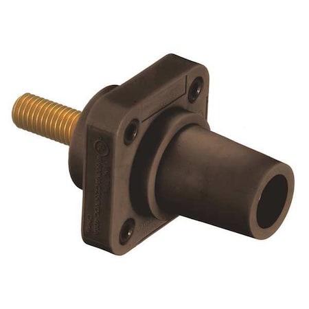 Recpt, Brown, Female, Stud Terminals, 400 A MPN:HBLFRSCBN