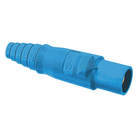 Single Pole Connector Body, M, Blue MPN:HBLMBBL
