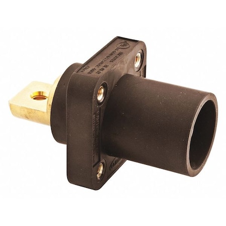 Receptacle, Brwn, Male, Double Set Screw MPN:HBLMRBBN
