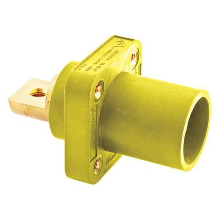 Receptacle, Taper Nose, Double Set, Yellow MPN:HBLMRBY