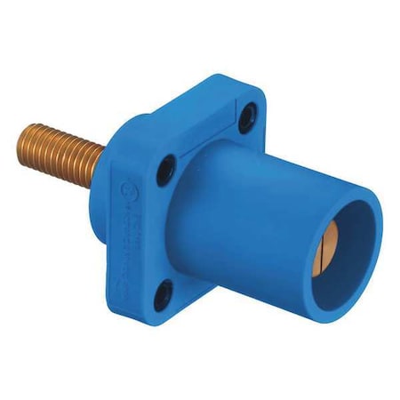 Receptacle, Blu, Male, Stud, Taper Nose MPN:HBLMRSCBL