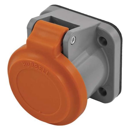 Single Pole Connector, Non-Met Cover, Orng MPN:HBLNCO