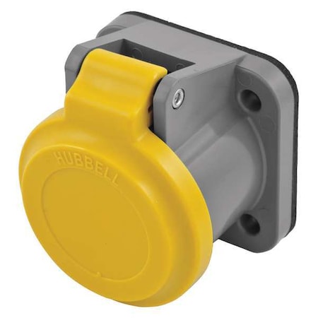 Single Pole Connector, Non-Met Cover, Yllw MPN:HBLNCY