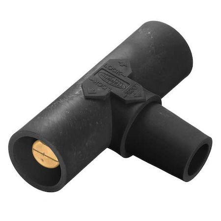 Paralleling Tee, Blk, 600VAC/250VDC MPN:HBLPTBK