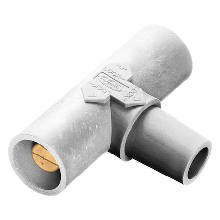 Paralleling Tee, Wht, Female-Male-Male MPN:HBLPTW