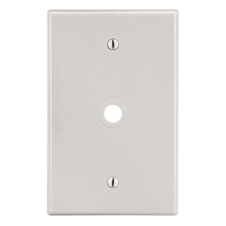 Wallplate, 1-Gang, .406