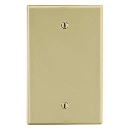 Blank Box Mount Wall Plate, Number of Gangs: 1 Plastic, Satin Finish, Ivory MPN:P13I