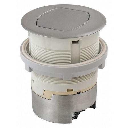 Straight Blade Receptacle, 5-15R, 15 A, 125V AC, 2 Pole, 3 Wire, Surface Mount MPN:RCT200ALU