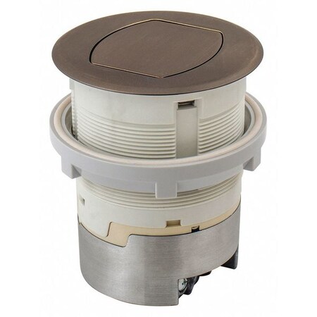 Straight Blade Receptacle, 5-15R, 15 A, 125V AC, 2 Pole, 3 Wire, Surface Mount MPN:RCT200BZE
