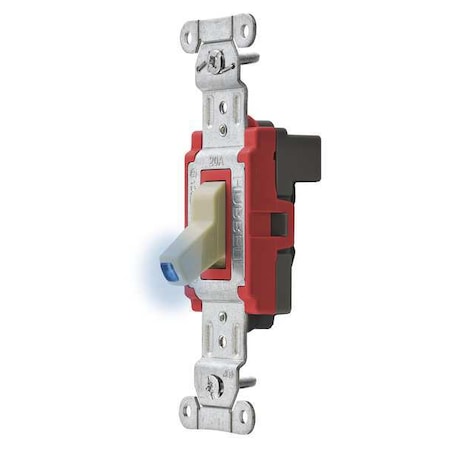 Wall Switch, Toggle, 20 A, Ivory MPN:SNAP1221ILI