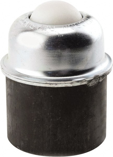 Ball Transfer: 38.1 mm Ball Dia, Nylon, Round Base MPN:NPBT-1 1/2CS