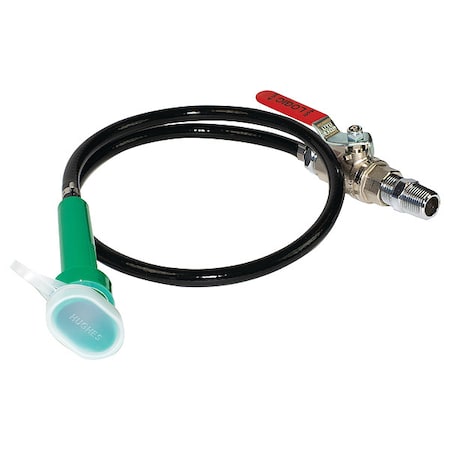 Handheld Drench Hose for Use with Keg-Mounted Eye Wash MPN:OPT50