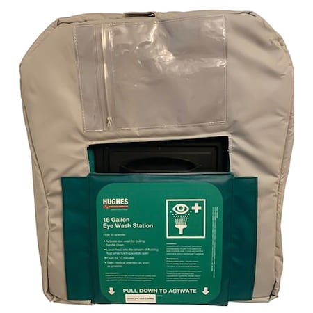 Insulated Jacket for Gravity-Fed 16GFEW Eyewash Station MPN:16GFEW-BLKT