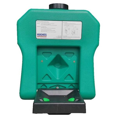Gravity-Fed Eyewash Station, Portable, 16 gallon, Green, Pallet of 12, PK20 MPN:16GFEWP