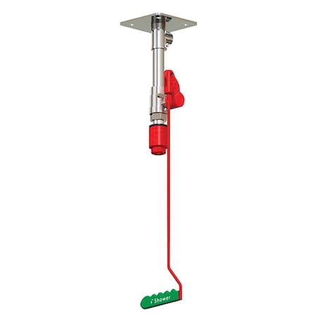 Drench Shower, Ceiling Mount, Stainless Steel Pipes MPN:23GSV