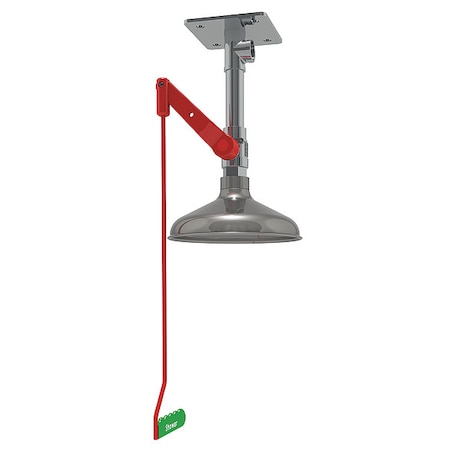 Drench Shower, Ceiling Mount, Galvanized Pipes MPN:23GV