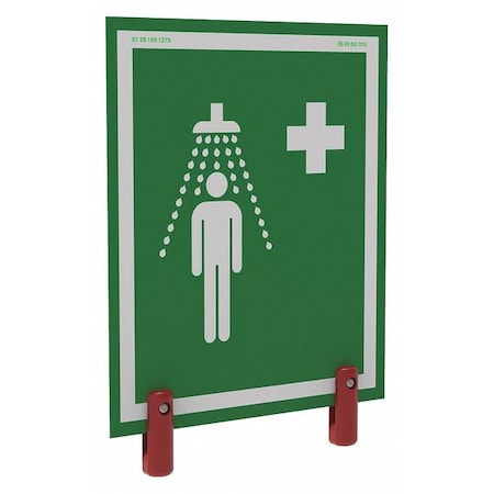 Safety Shower Sign, Universal, Bracket MPN:S-BRAC-SIGN-H