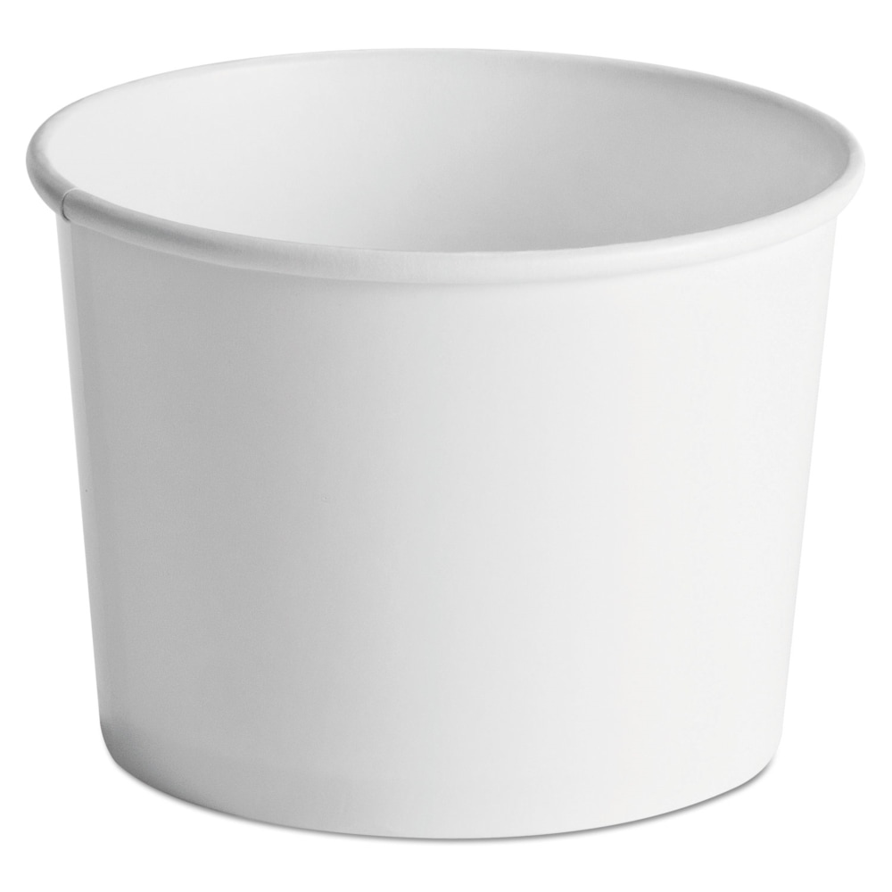 Chinet Paper Food Containers, 64 Oz, White, 25 Containers Per Pack, Carton Of 10 Packs MPN:60164