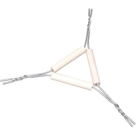 Triangles, Clay Pipe Iron Wire, 2.5, PK5 MPN:H-23870