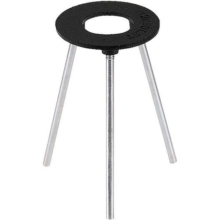 Tripod, 9 In. Legs, Single Ring, 3-1/2 I MPN:H-24135