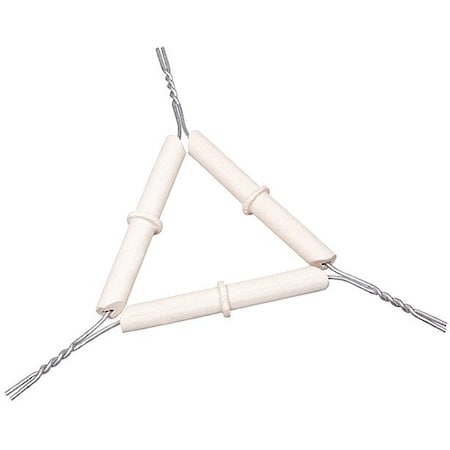 Triangles, 2-1/2 In. Flanged Clay, PK5 MPN:H-23910